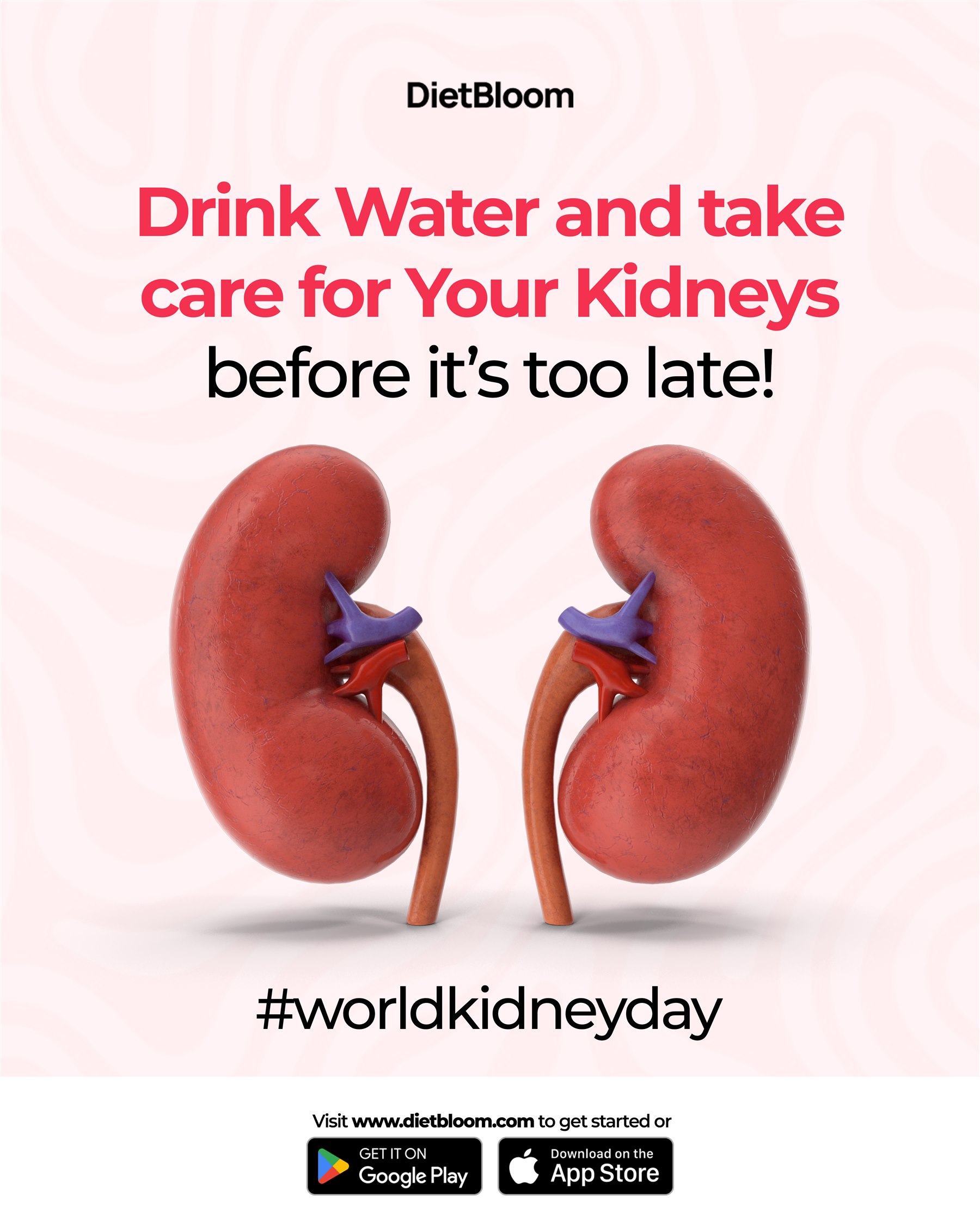 DietBloom World Kidney Day health-awareness campaign