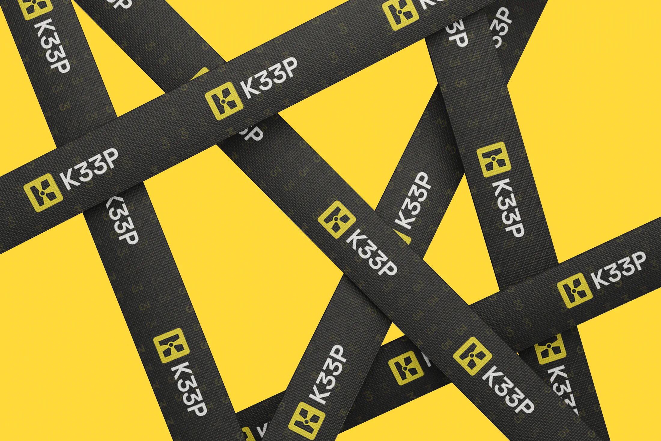 K33P identity applied to event lanyards